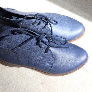 Bangi Porto Blue Leather Ankle Boot